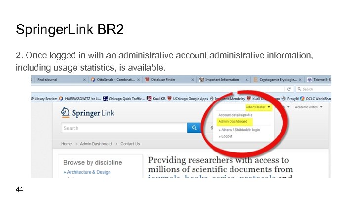 Springer. Link BR 2 2. Once logged in with an administrative account, administrative information,