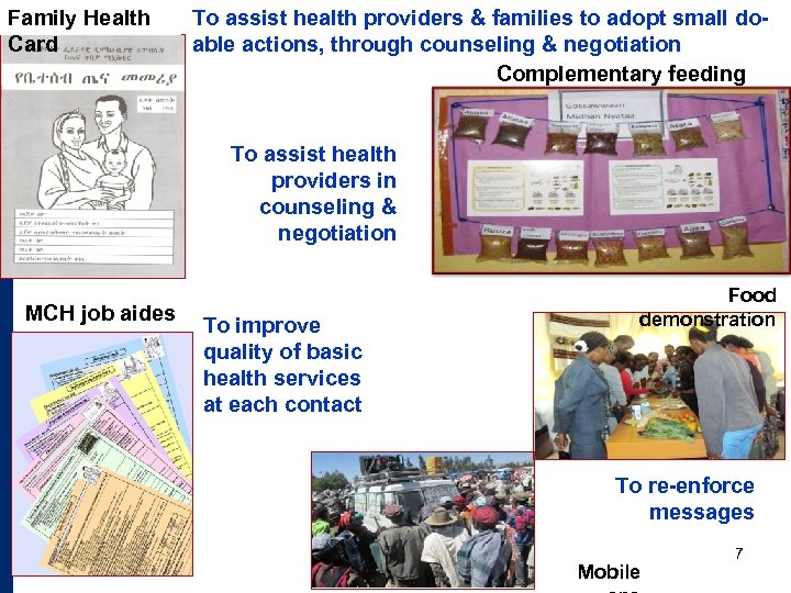 Family Health Card Radio spots To assist health providers & families to adopt small