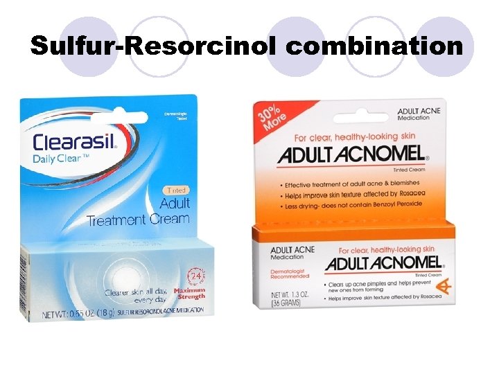 Sulfur-Resorcinol combination 