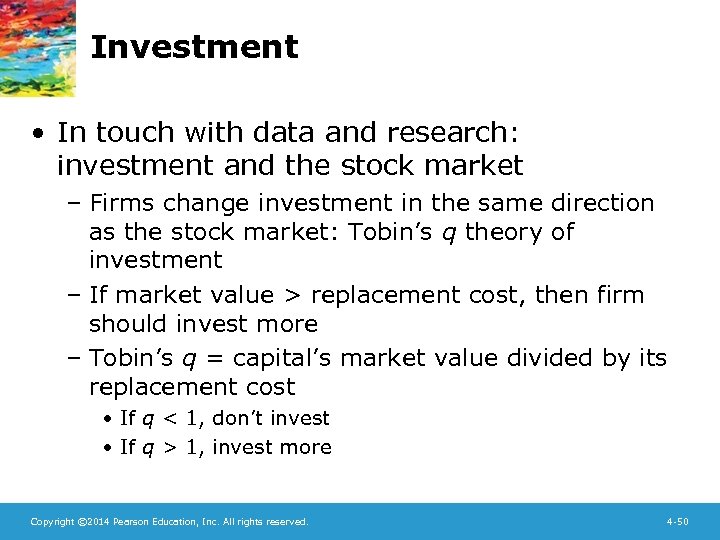 Investment • In touch with data and research: investment and the stock market –