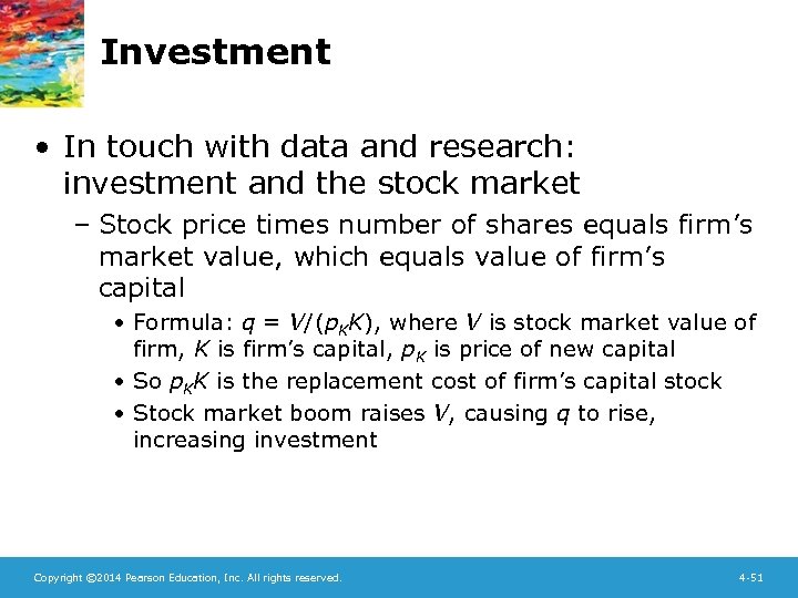 Investment • In touch with data and research: investment and the stock market –