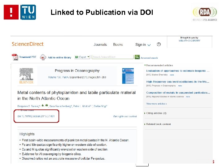 Linked to Publication via DOI 