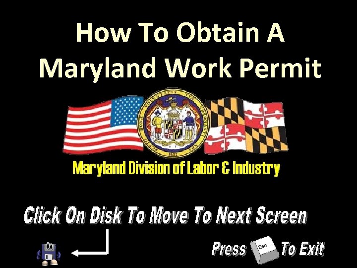 How To Obtain A Maryland Work Permit 