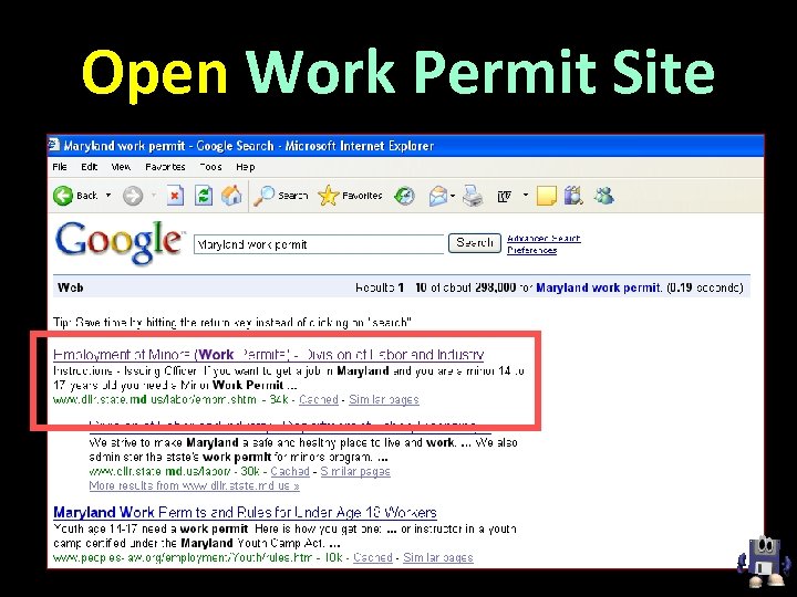 Open Work Permit Site 