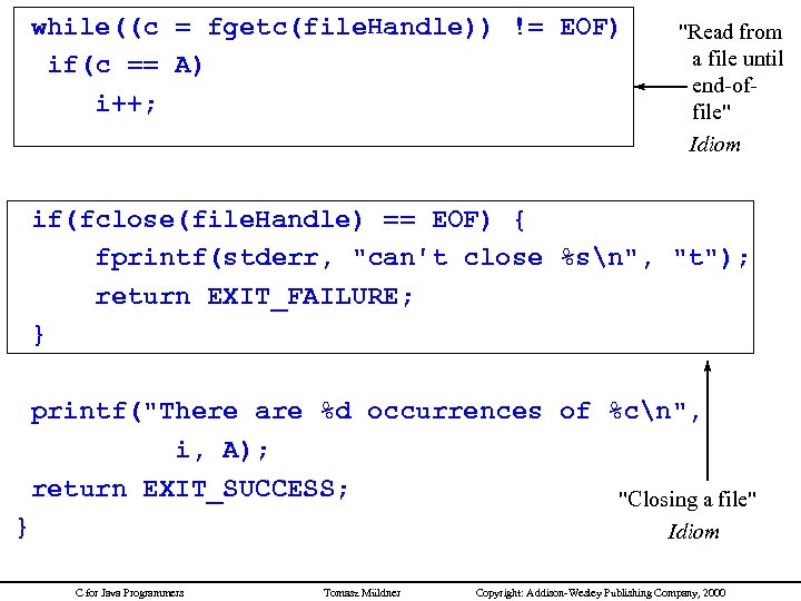 Text Files Muldner Chapter 5 C For Java