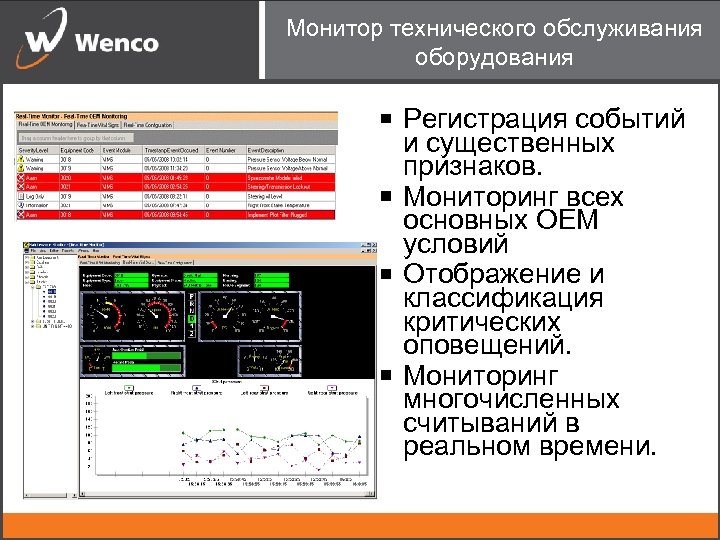 Регистрация оборудования. Система регистрации событий. АСУ ГТК Wenco. Wenco система диспетчеризации. Wenco монитор.