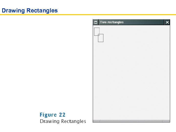 Drawing Rectangles 