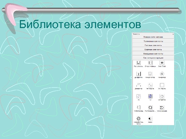 Библиотека элементов 