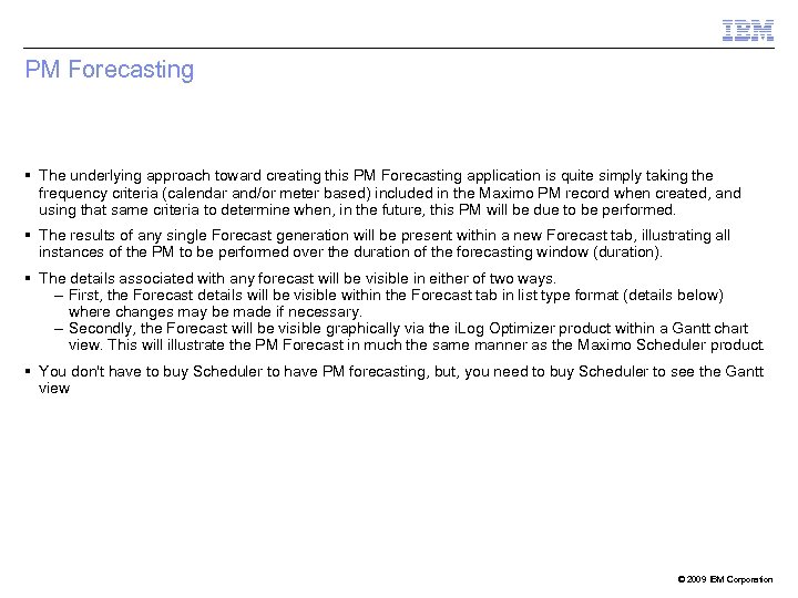 PM Forecasting The underlying approach toward creating this PM Forecasting application is quite simply