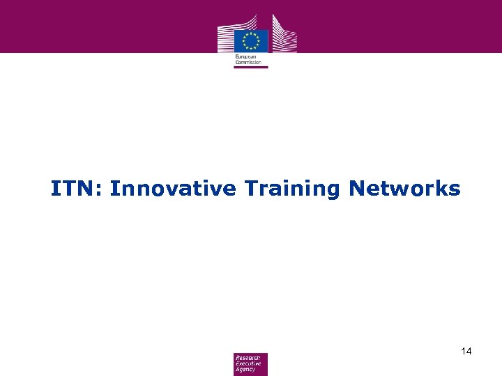 ITN: Innovative Training Networks 14 
