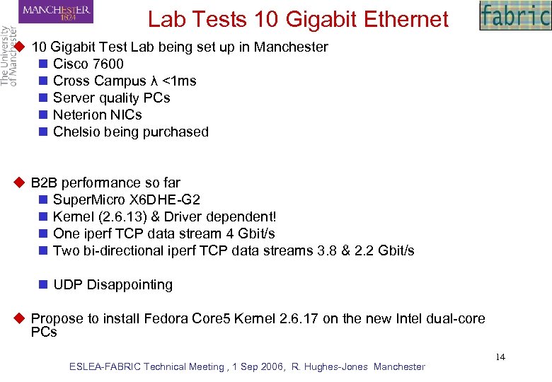 Lab Tests 10 Gigabit Ethernet u 10 Gigabit Test Lab being set up in