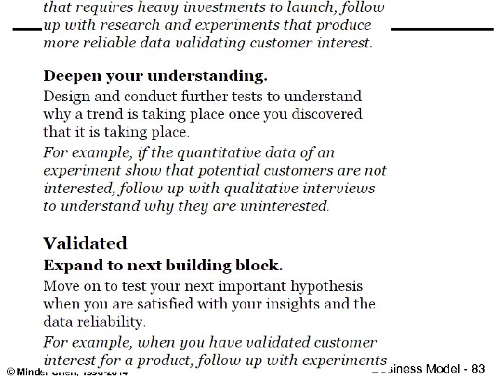 © Minder Chen, 1996 -2014 Business Model - 83 