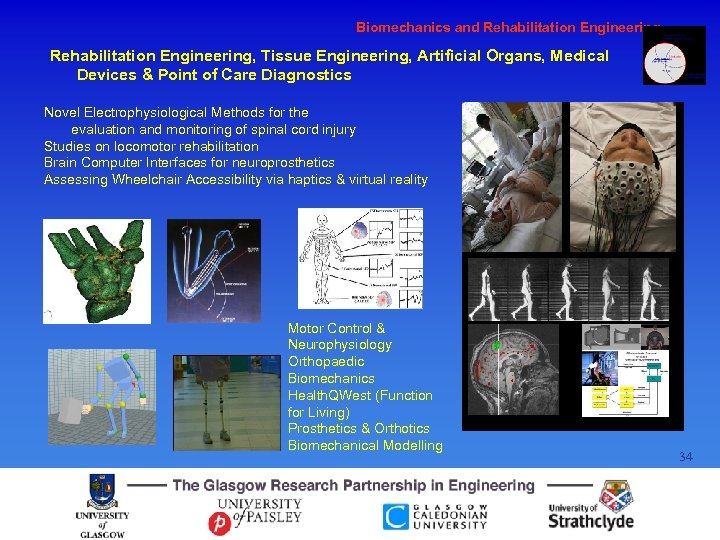 Biomechanics and Rehabilitation Engineering, Tissue Engineering, Artificial Organs, Medical Devices & Point of Care