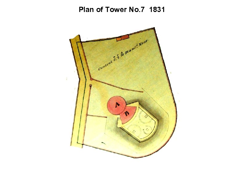 Plan of Tower No. 7 1831 