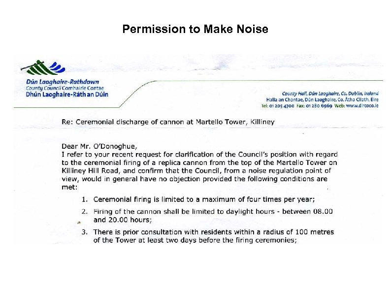 Permission to Make Noise 