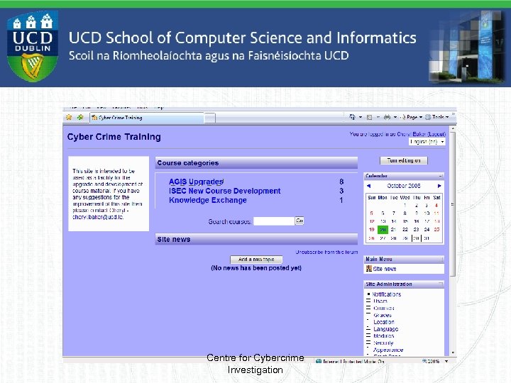 Centre for Cybercrime Investigation 