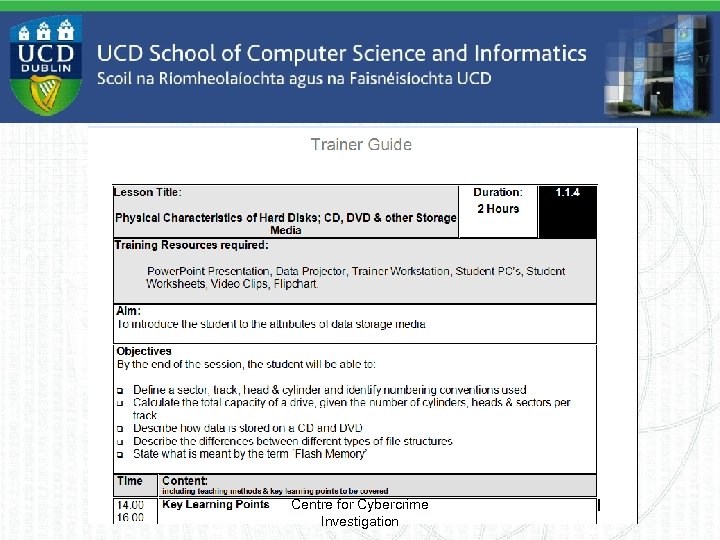 Centre for Cybercrime Investigation 