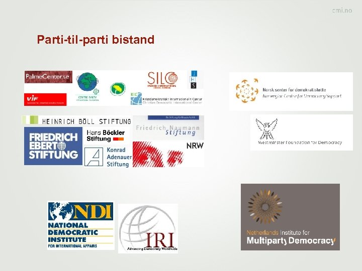 Parti-til-parti bistand 