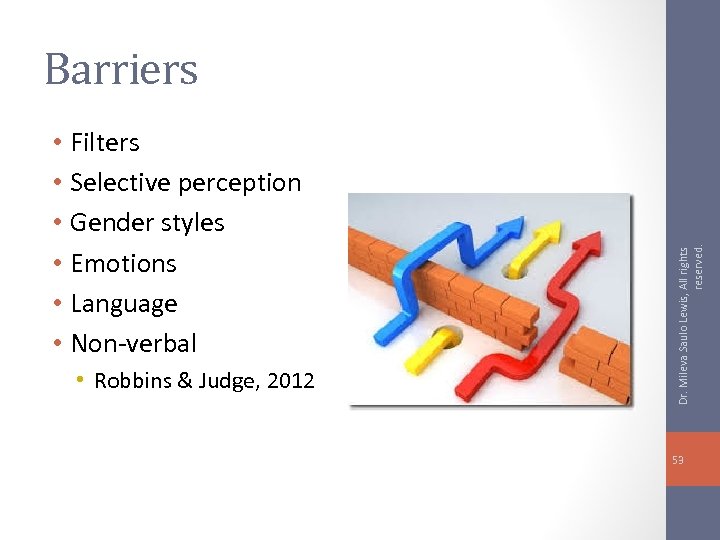  • Filters • Selective perception • Gender styles • Emotions • Language •