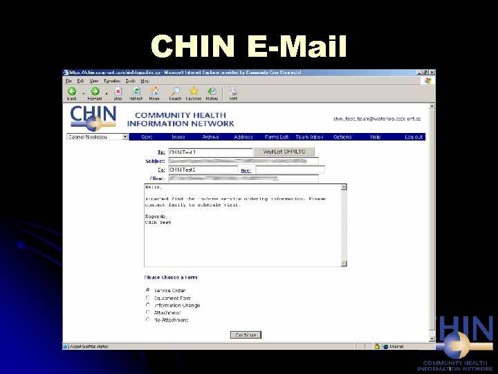 CHIN E-Mail 