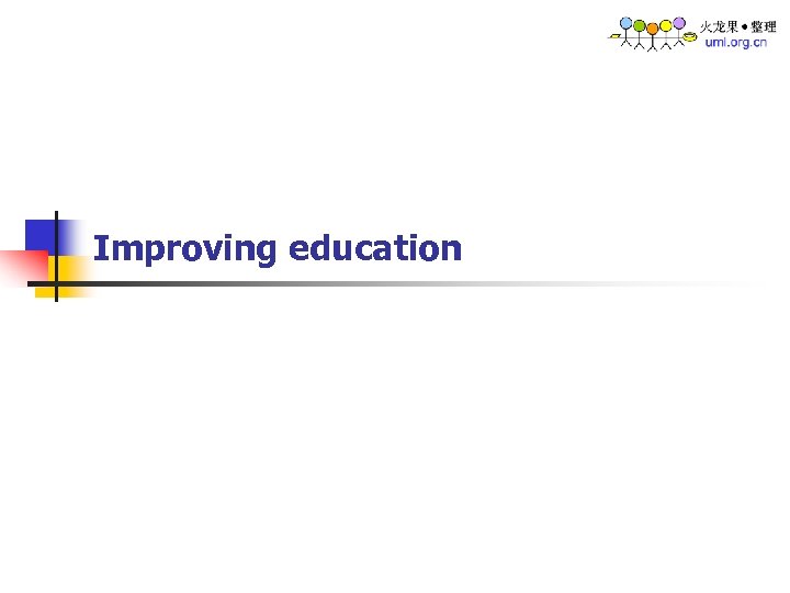Improving education 