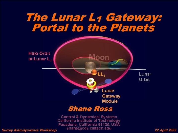 The Lunar L 1 Gateway: Portal to the Planets Halo Orbit at Lunar L