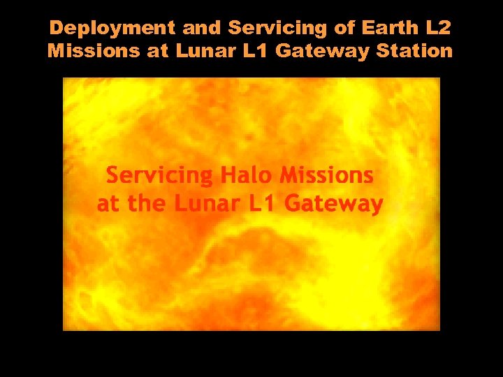 Lunar L 1 Gateway Deployment and Servicing of Earth L 2 Missions at Lunar