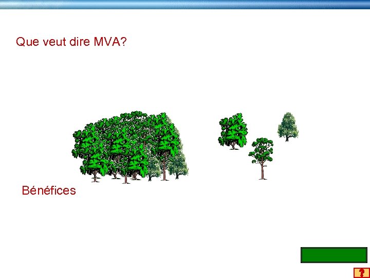 Que veut dire MVA? Bénéfices 