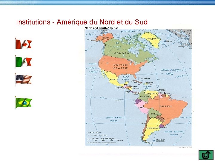 Institutions - Amérique du Nord et du Sud 