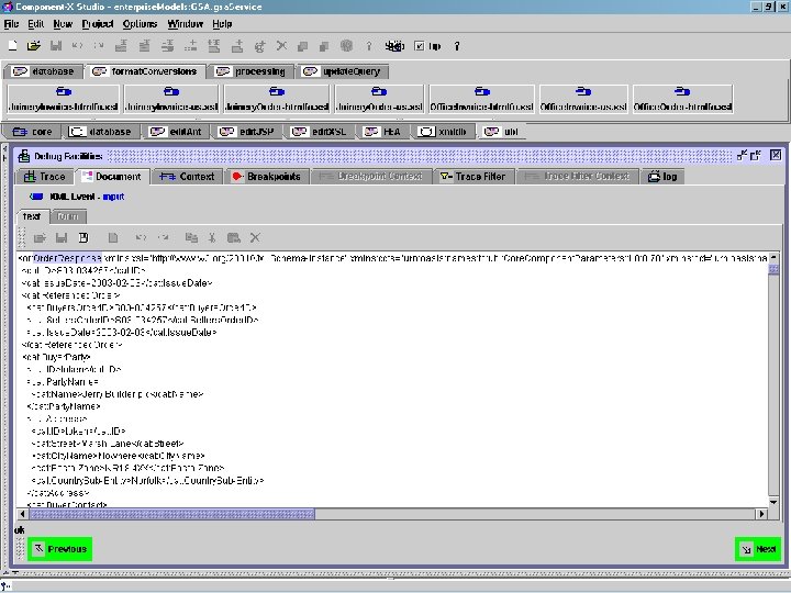 in-context UBL Order. Response data Copyright © 2000 -2003, Data Access Technologies, Inc. 