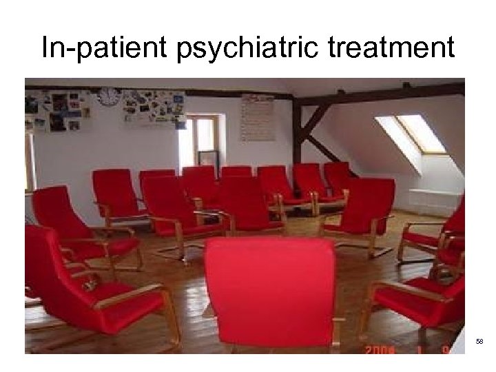 In-patient psychiatric treatment 58 