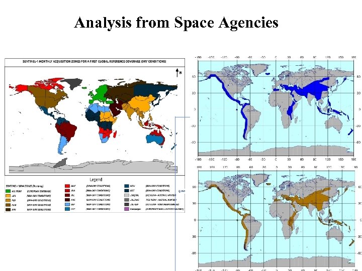Analysis from Space Agencies 