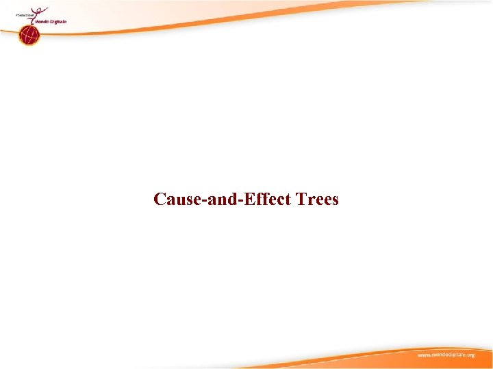 Cause-and-Effect Trees 