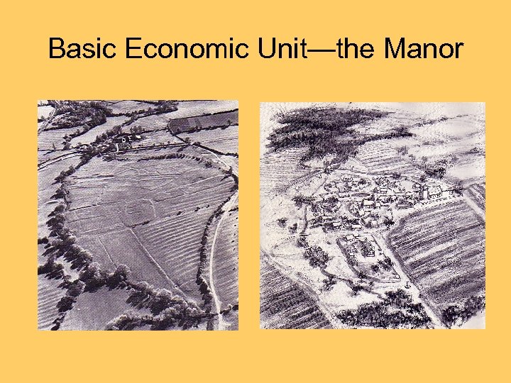 Basic Economic Unit—the Manor 
