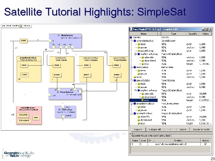 Satellite Tutorial Highlights: Simple. Sat 23 