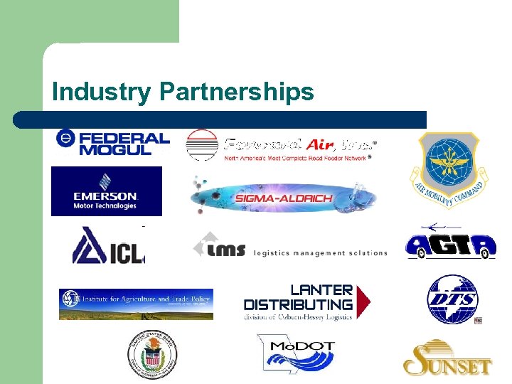 Industry Partnerships 
