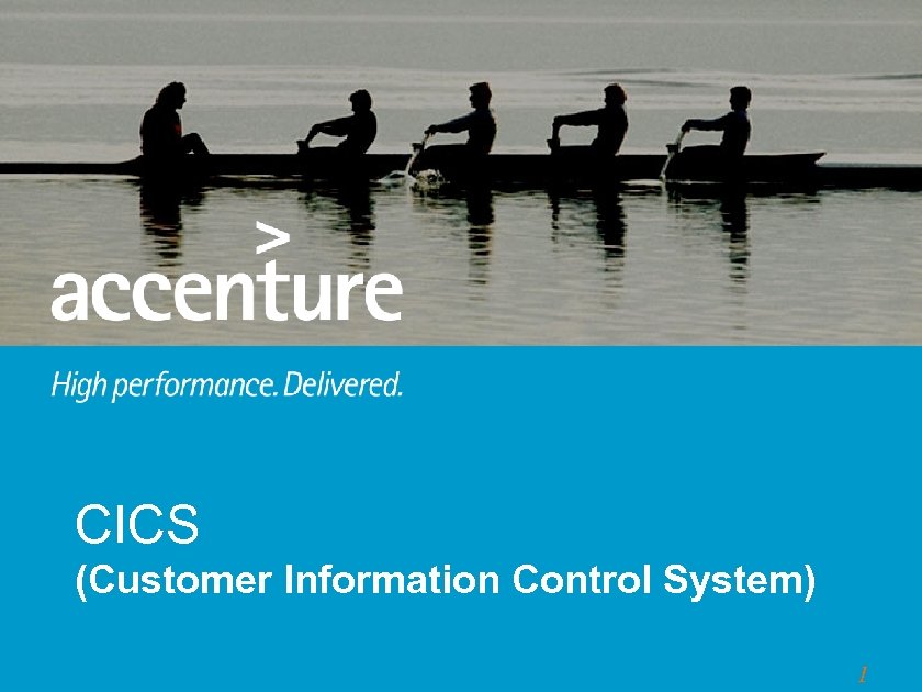 CICS (Customer Information Control System) 1 