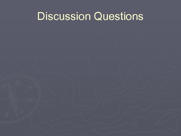Discussion Questions 