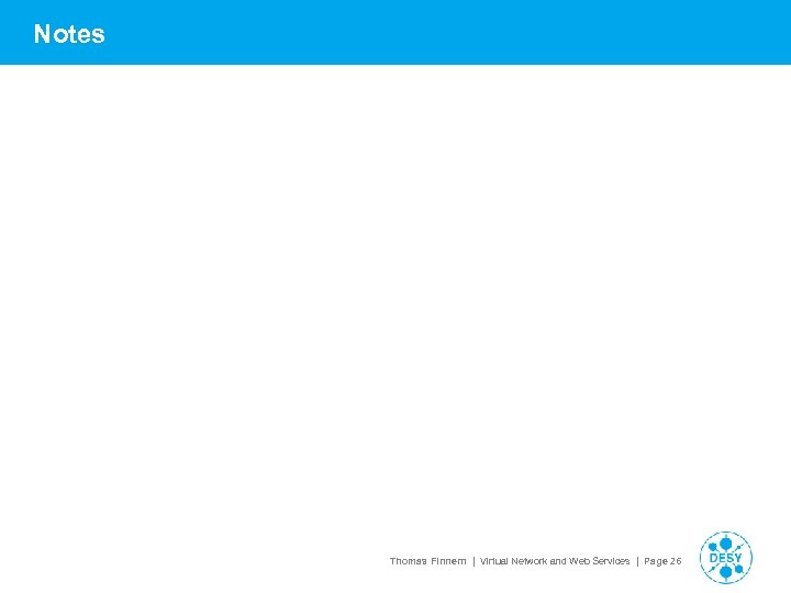 Notes Thomas Finnern | Virtual Network and Web Services | Page 26 