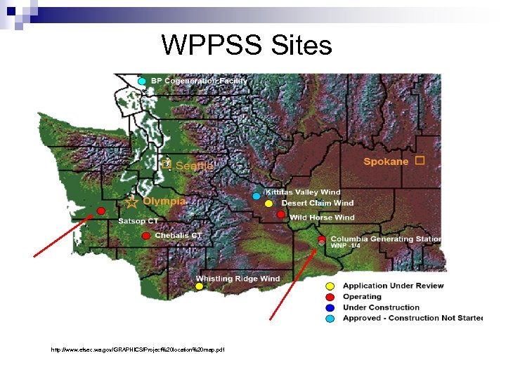 WPPSS Sites http: //www. efsec. wa. gov/GRAPHICS/Project%20 location%20 map. pdf 