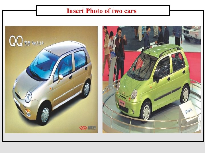 Insert Photo of two cars 