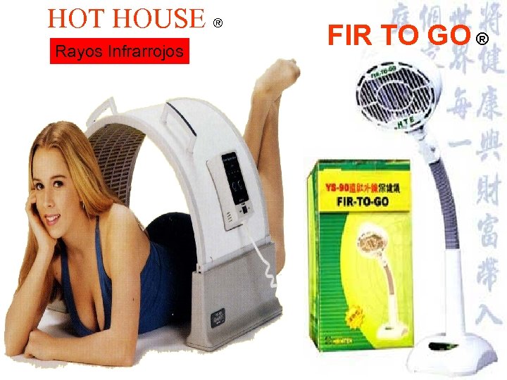 HOT HOUSE ® Rayos Infrarrojos FIR TO GO ® 