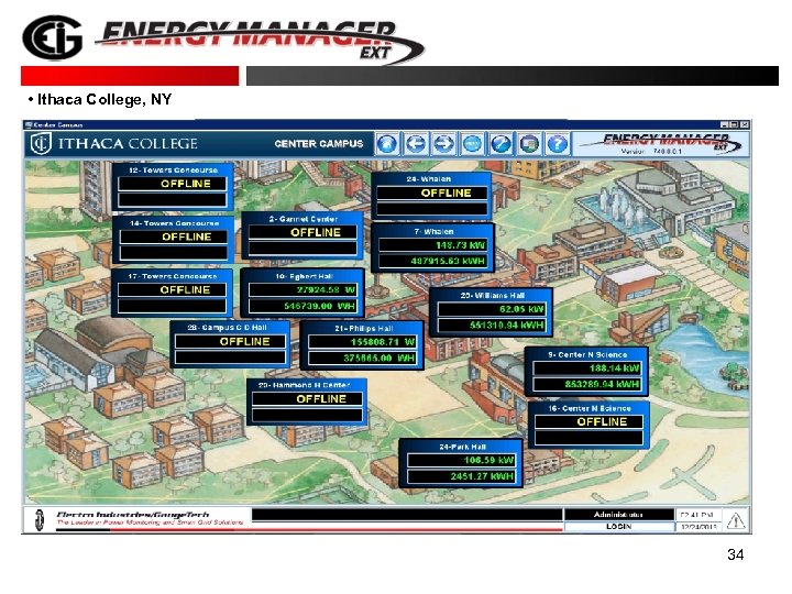  • Ithaca College, NY 34 
