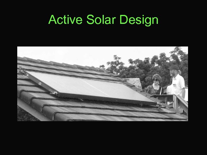 Active Solar Design 