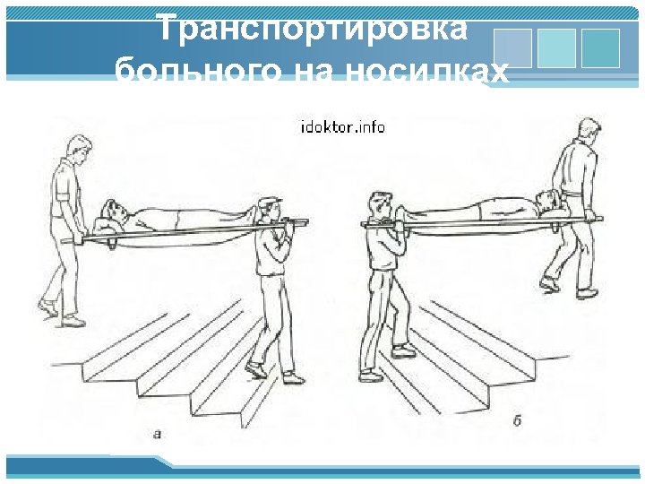 Транспортируем больного