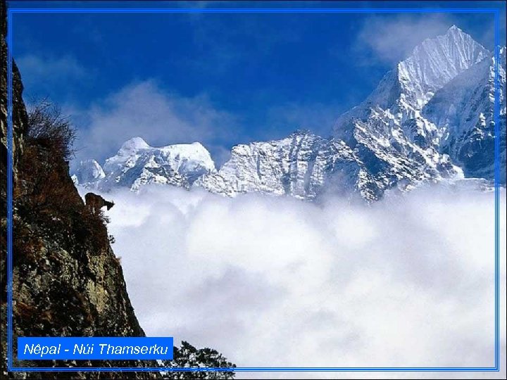 Nêpal - Núi Thamserku 