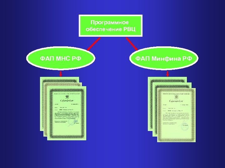 Программное обеспечение РВЦ ФАП МНС РФ ФАП Минфина РФ 
