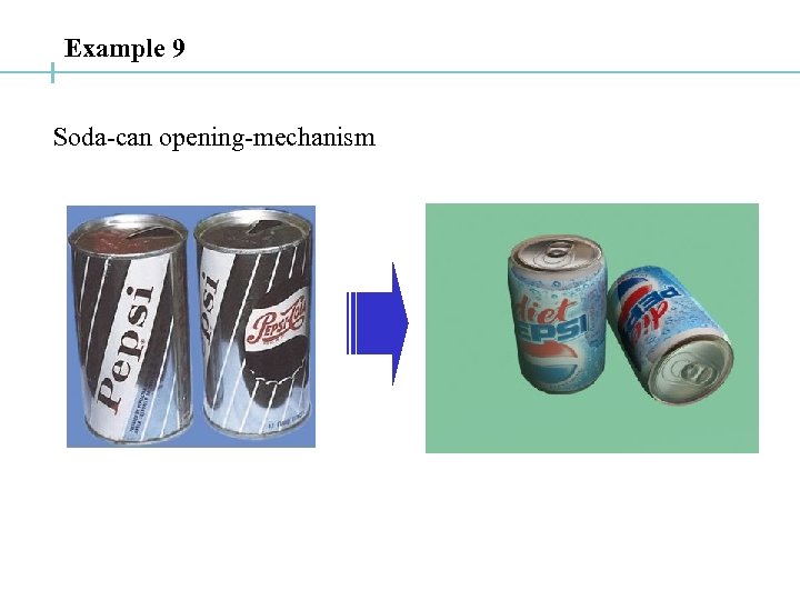 Example 9 Soda-can opening-mechanism 