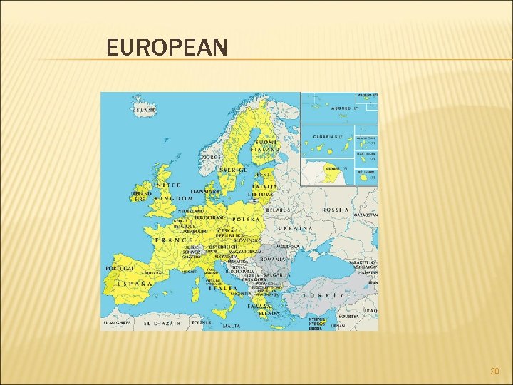 EUROPEAN 20 