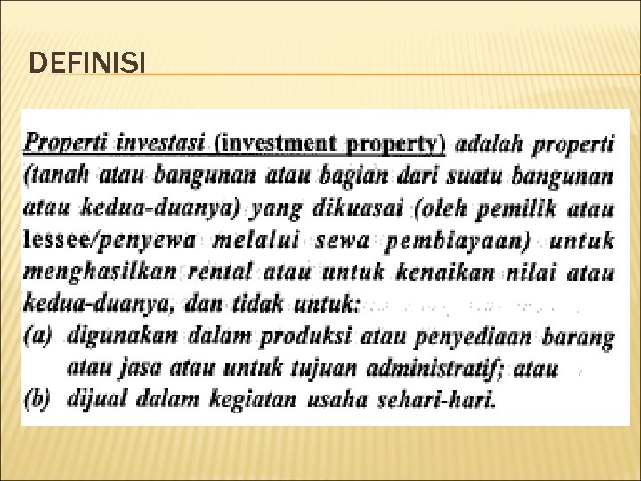 DEFINISI 